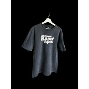 Kingdom Of The Planet Of The Apes Promotional T-shirt Sz XL Faded Black